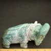 Moss Agate Hippopotamus