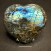 Labradorite Heart