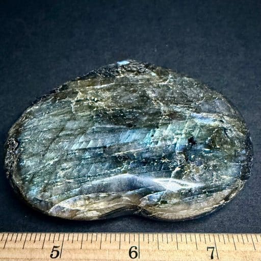 H305 Labradorite Heart - Image 3
