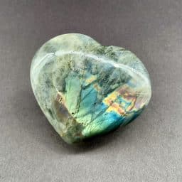 Labradorite Heart