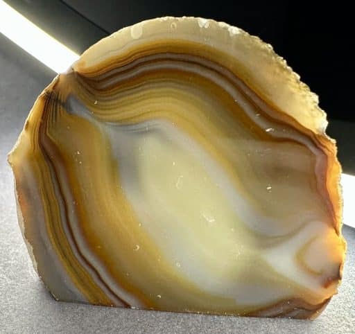 AGB307 Brazilian Agate End - Image 4