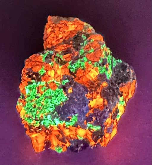 Franklinite - Willemite -Calcite