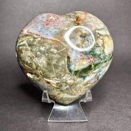 Madagascar Jasper Heart