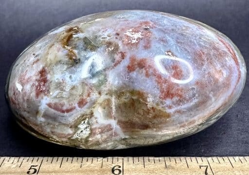 H421 Madagascar Jasper Heart - Image 3