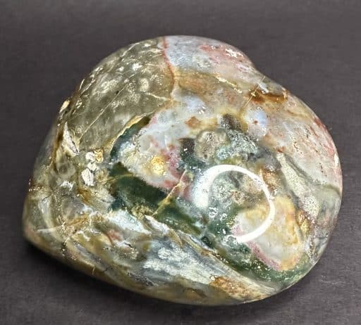 Madagascar Jasper Heart