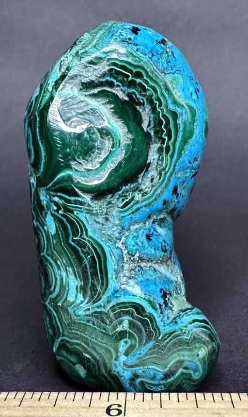 PR112 Malachite Chrysocolla Free Form - Image 3