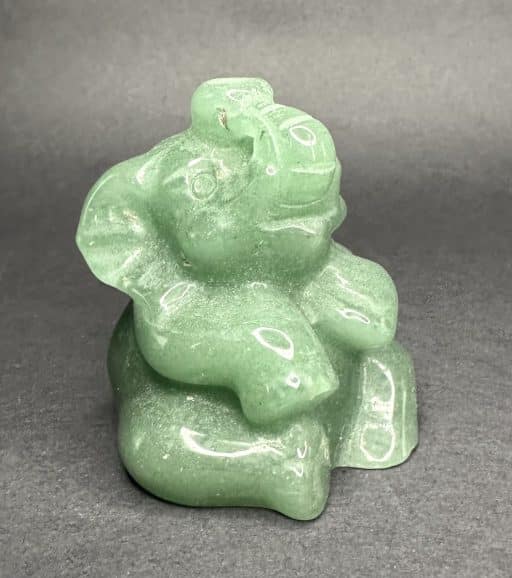 Green Aventurine Elephant