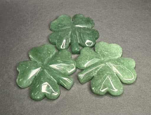 Aventurine Shamrock