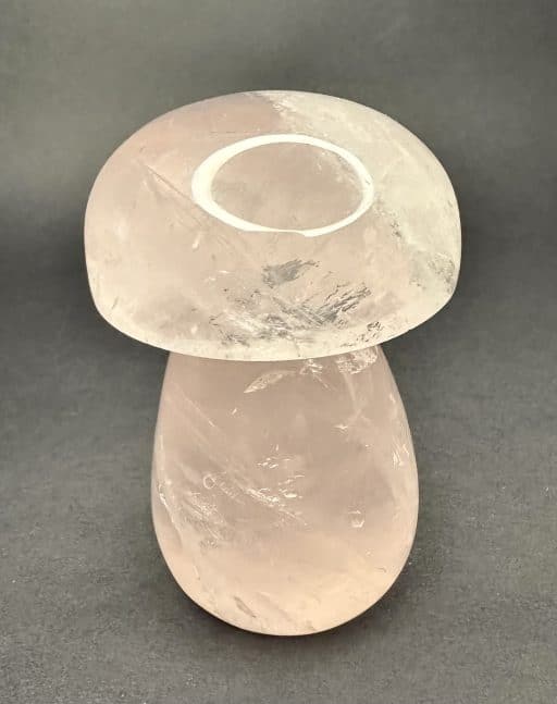 Rose Quartz Mushroom