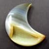Brazilian Agate Half Moon