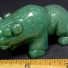 Buffalo made from Green Aventurine