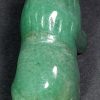 Buffalo made from Green Aventurine