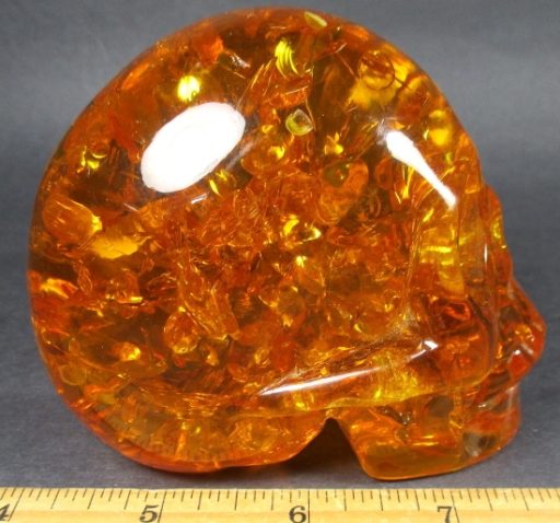 Amber Skull