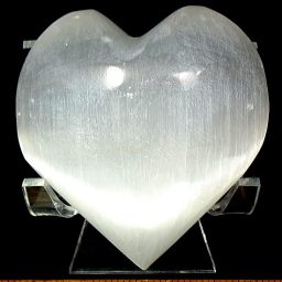 Selenite Heart