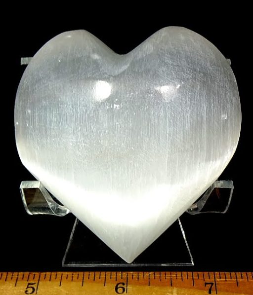 Selenite Heart