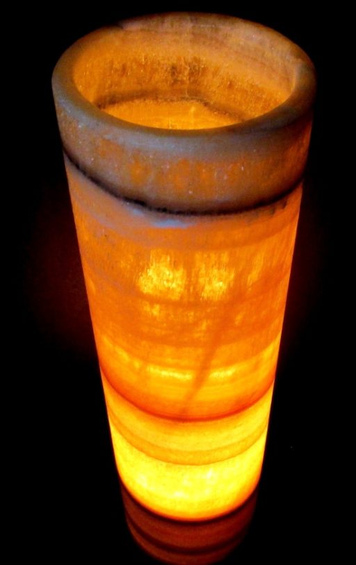 Aragonite Lamp