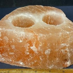 Himalayan Salt Crystal Candle Holder