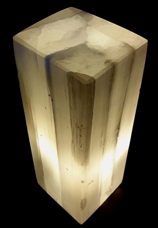 Selenite Lamp