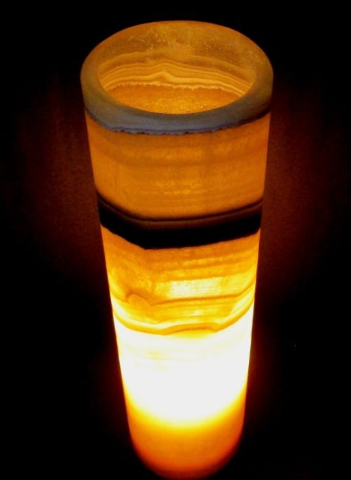 Aragonite Lamp