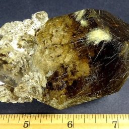 Smoky Landscape Quartz Rutilated Crystal