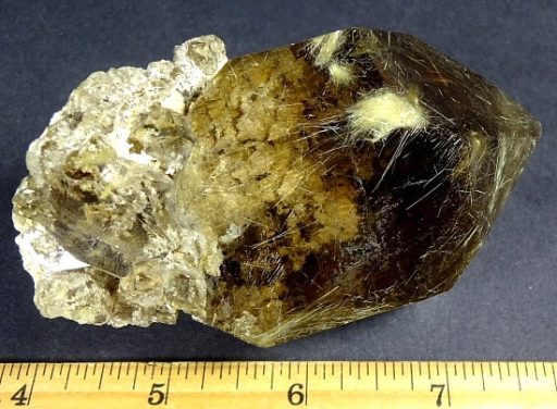 Smoky Landscape Quartz Rutilated Crystal