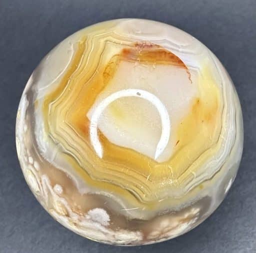 SP316 Flower Agate Sphere - Image 5