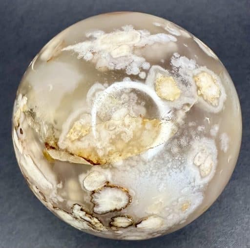 SP316 Flower Agate Sphere - Image 7