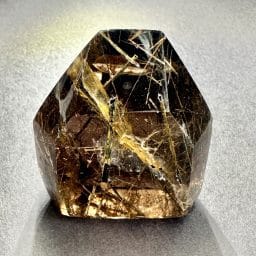 Smoky Quartz With Rutiles