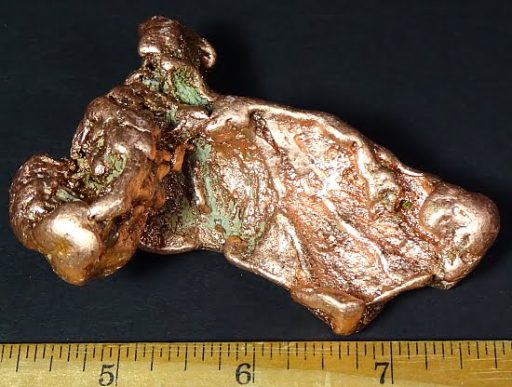 native Copper from Keweenaw Peninsula, Michigan