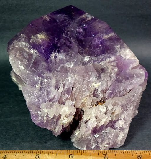 Purple Amethyst  Point with very sparkly accents