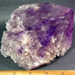 Purple Amethyst  Point with very sparkly accents