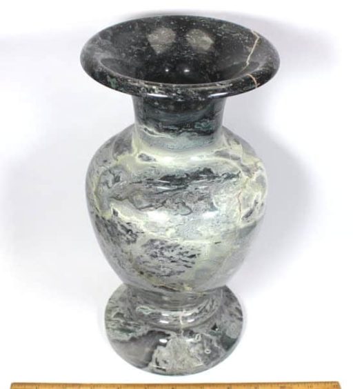 vase made from Peacock Marble from China