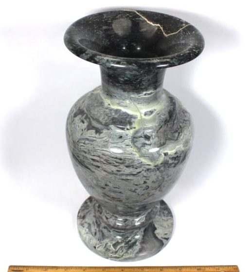 vase made from Peacock Marble from China