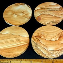 Picture Sandstone set of 4 coasters