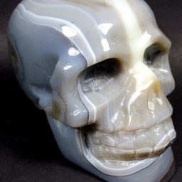 Brazilian Agate Skull