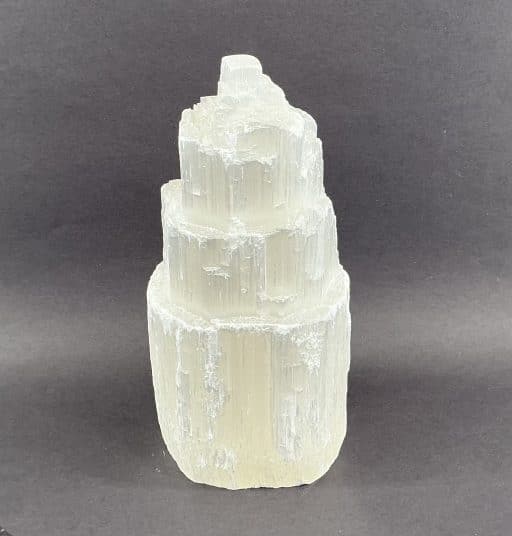 Rough Selenite Lamp