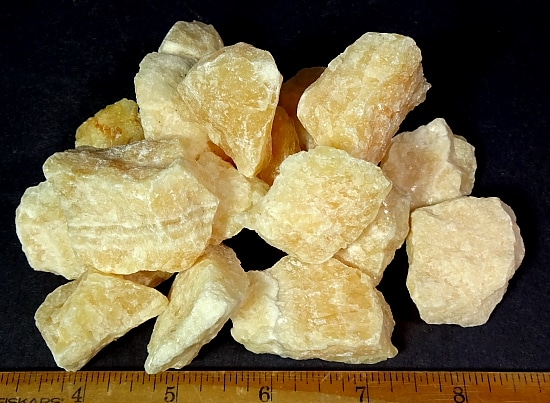 Yellow Calcite The Rock Shed