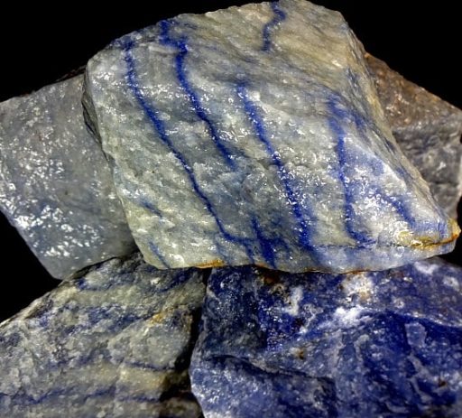 Rough Blue Quartz