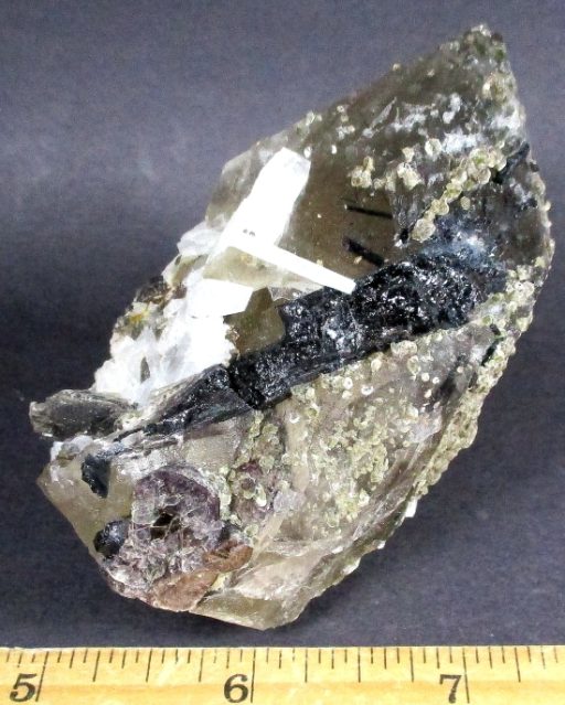 Tourmaline & Smoky Quartz