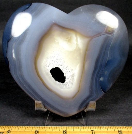 Brazilian Agate Heart