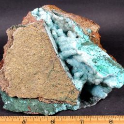 Hemimorphite with Malachite