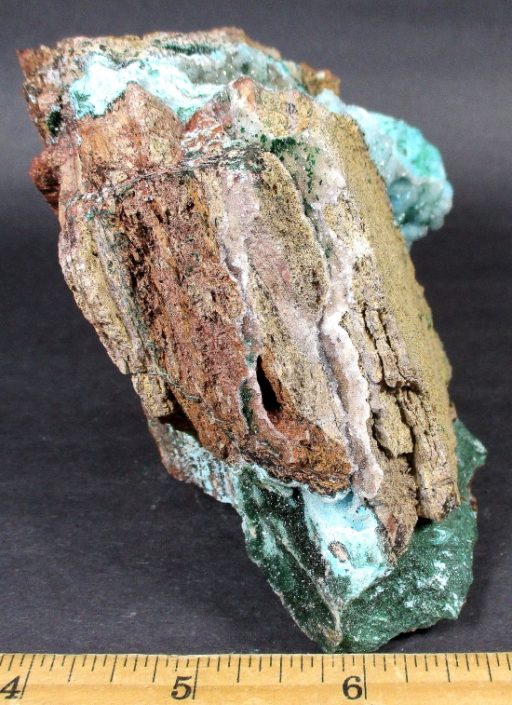 Hemimorphite with Malachite