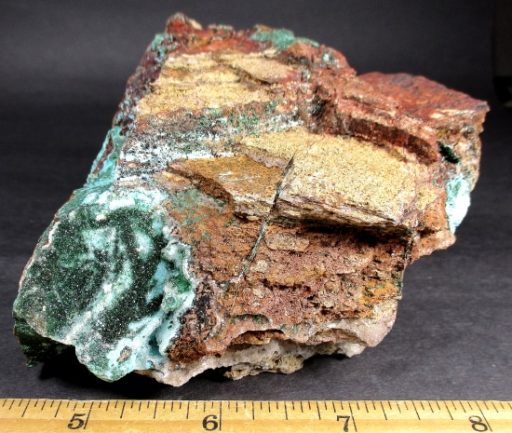 M107 Hemimorphite with Malachite - Image 3