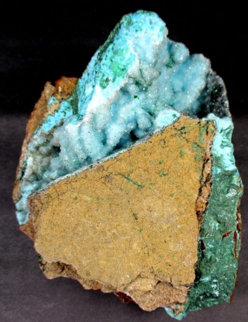 M107 Hemimorphite with Malachite - Image 4