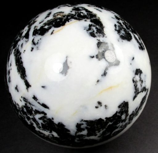 Zebra Marble Sphere