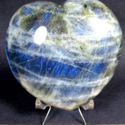 Labradorite Heart