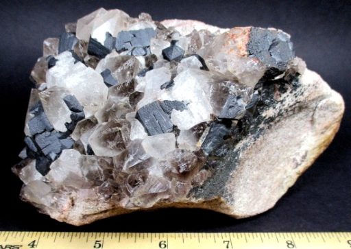 Hematite Coated Quartz Crystal