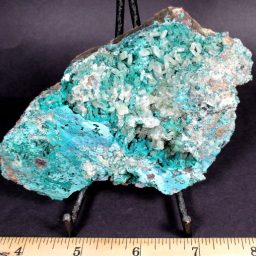 Barite With Malachite