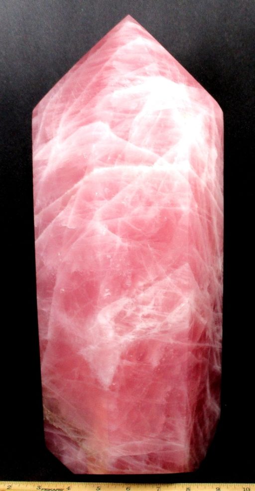 ROSE QUARTZ OBELISK