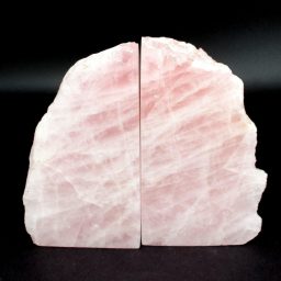 Rose Quartz Bookends